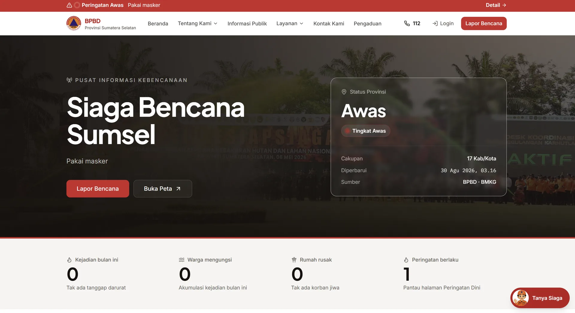 Badan Penanggulangan Bencana Daerah (BPBD)